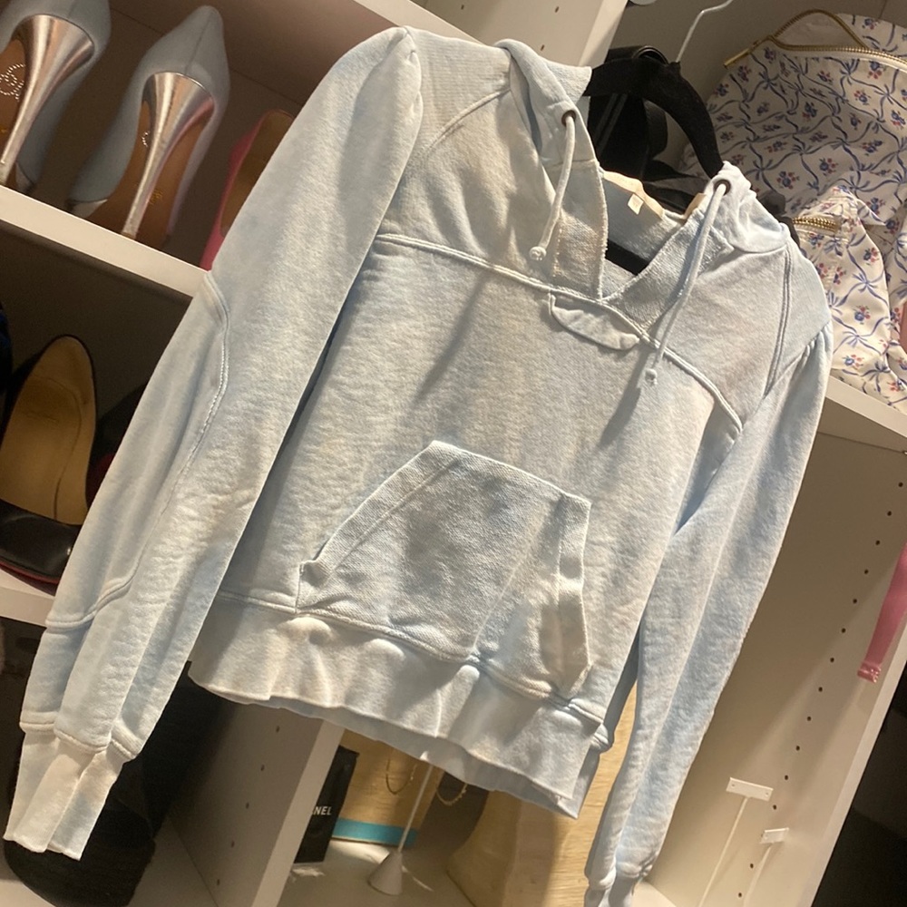 Kirby hoodie XS blue tiedye